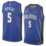 Maglia Orlando Magic Mohamed Bamba NO 5 Icon 2018 Blu